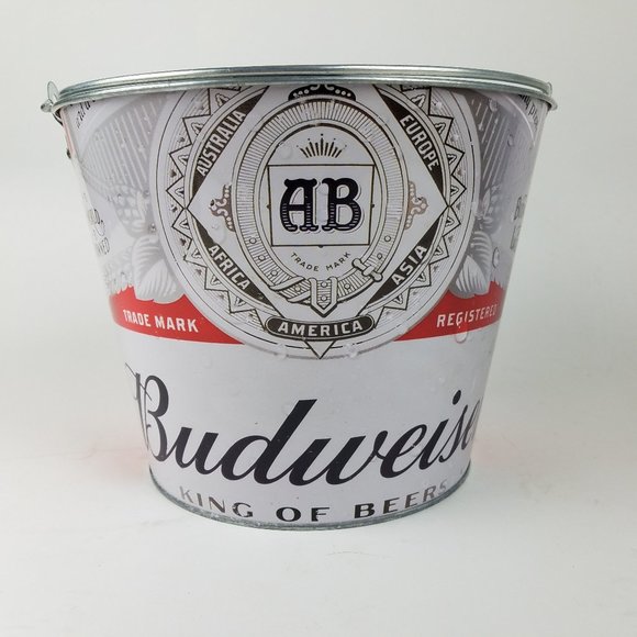 "This Bud's For You" Budweiser Beer Bucket - Man Cave, Bar - Picture 1 of 7